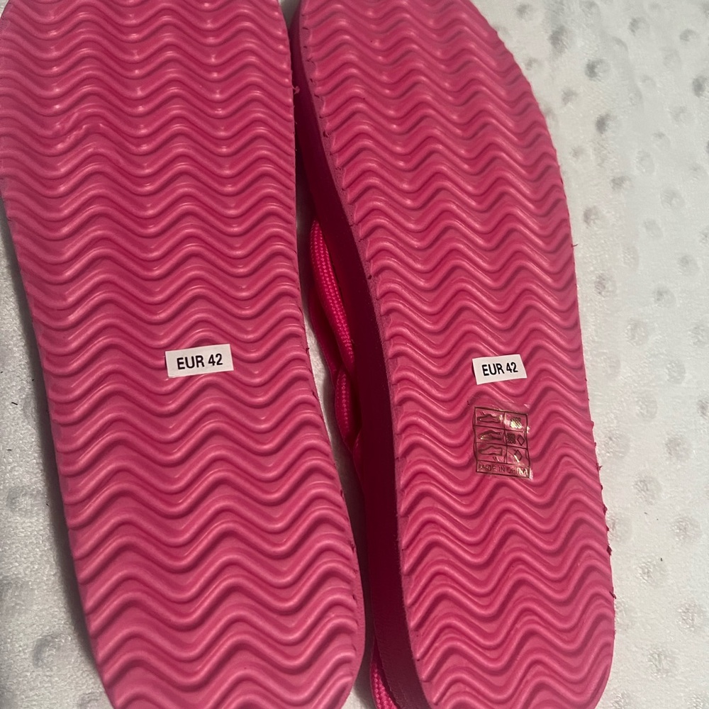 Pink Rope Sandals - Picture 3 of 3